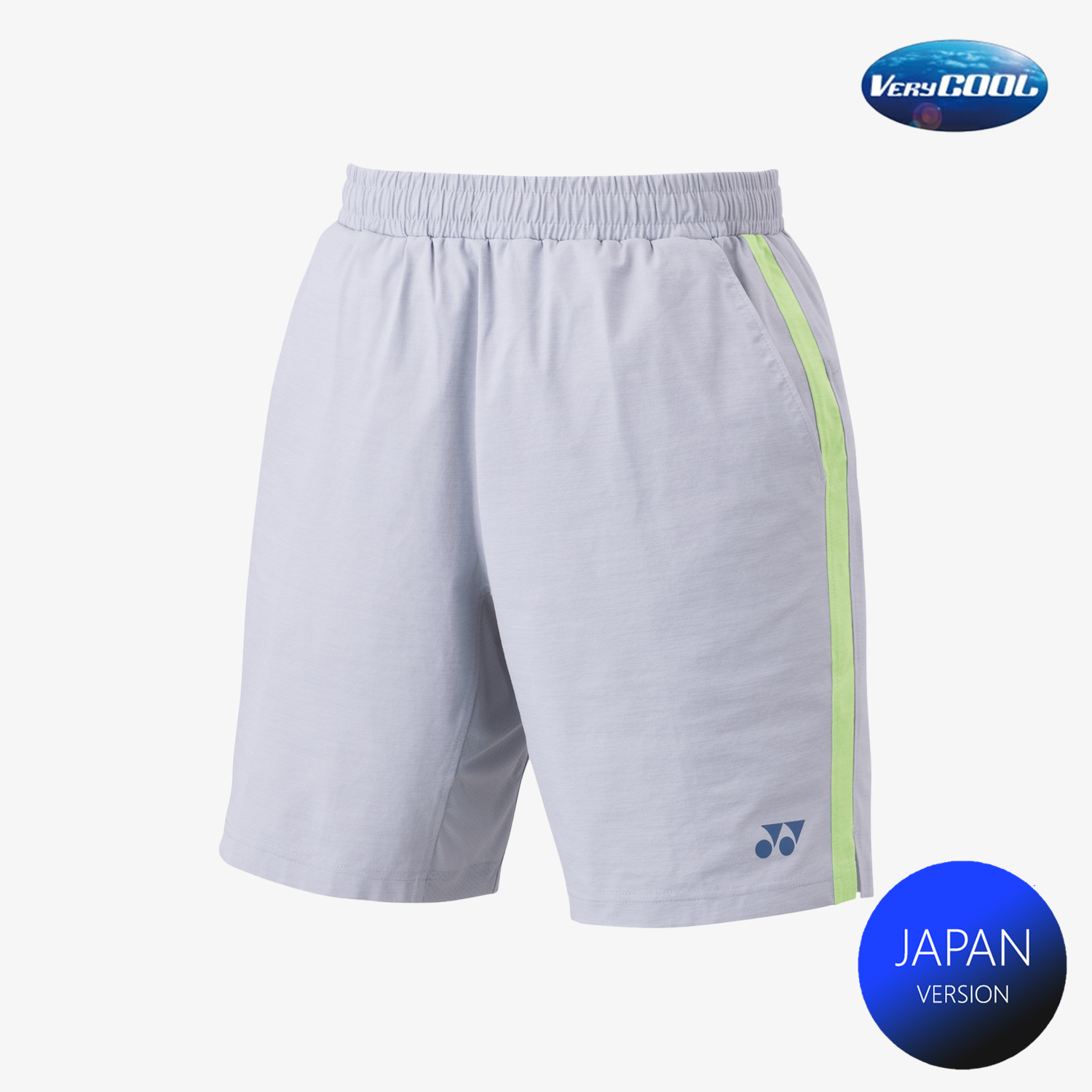 Yonex Unisex Knit Shorts 15166 - Breathable Athletic Shorts for Men & Women in Mist Blue | Perfect for Tennis, Running & Gym Workouts