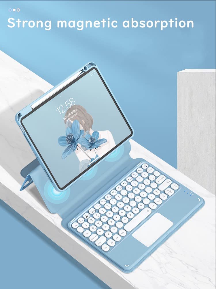 HENGHUI Magnetic Keyboard Case for iPad Air 11