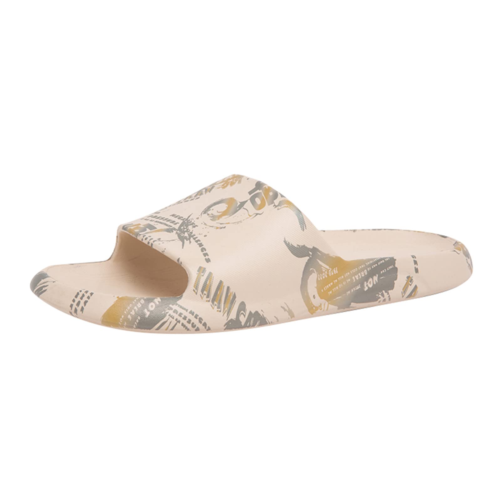 Non-Slip Rubber Sole Slippers for Women & Men - Comfortable Home & Ballet Flat Indoor Shoes - Perfect for Relaxing, Lounging & Housewear
