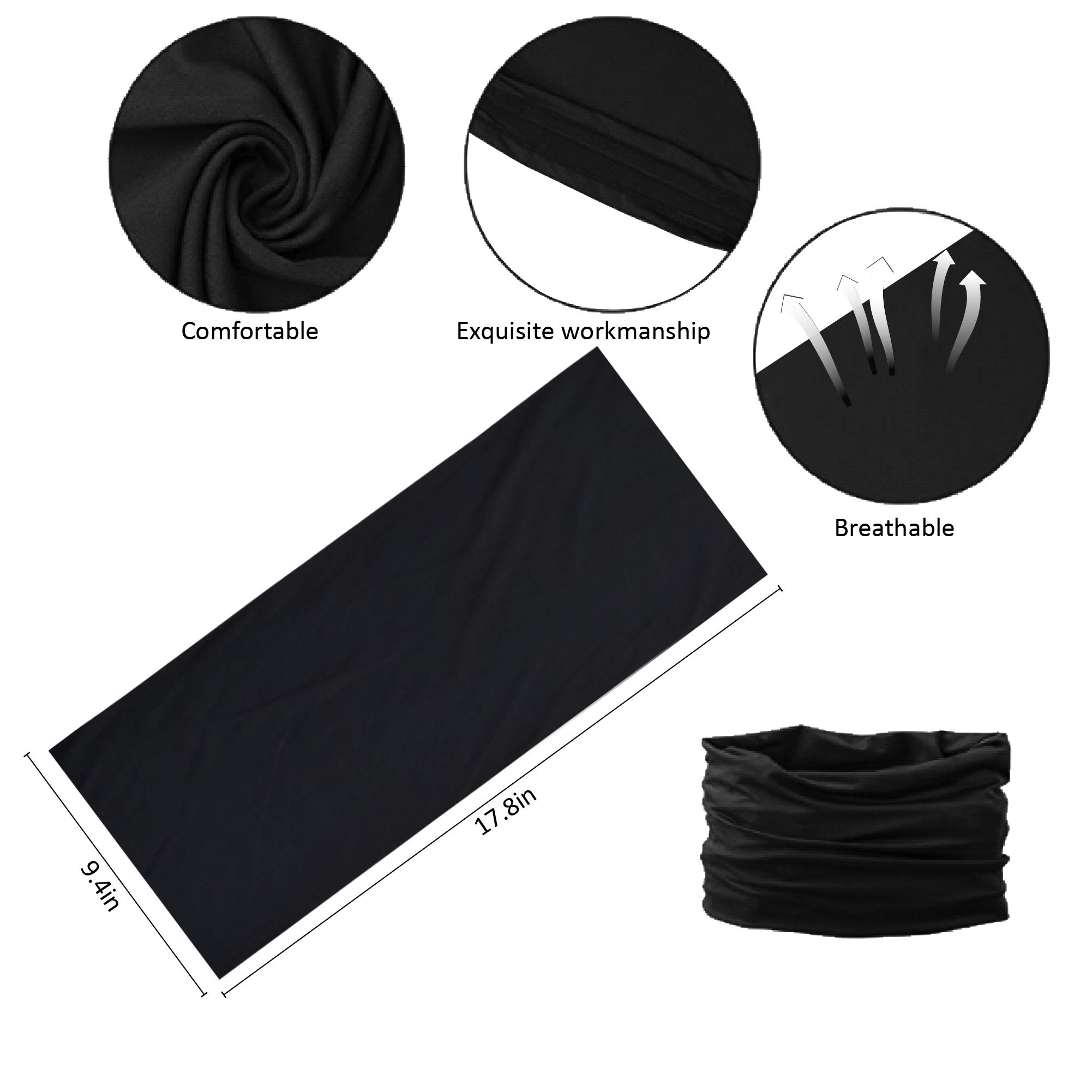 Donald Trump Neck Gaiter - Patriotic Ski Mask & Face Cover for Outdoor Activities - UV Protection Face Mask for Hiking, Cycling & Political Events