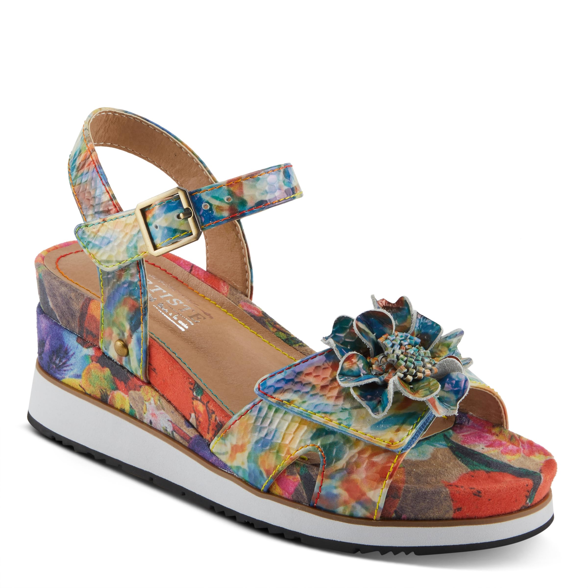 Spring Step L'Artiste Women's CAMAE Comfortable Sport Sandals - Breathable Lightweight Walking Shoes for Women - Perfect for Beach, Travel & Everyday Wear
