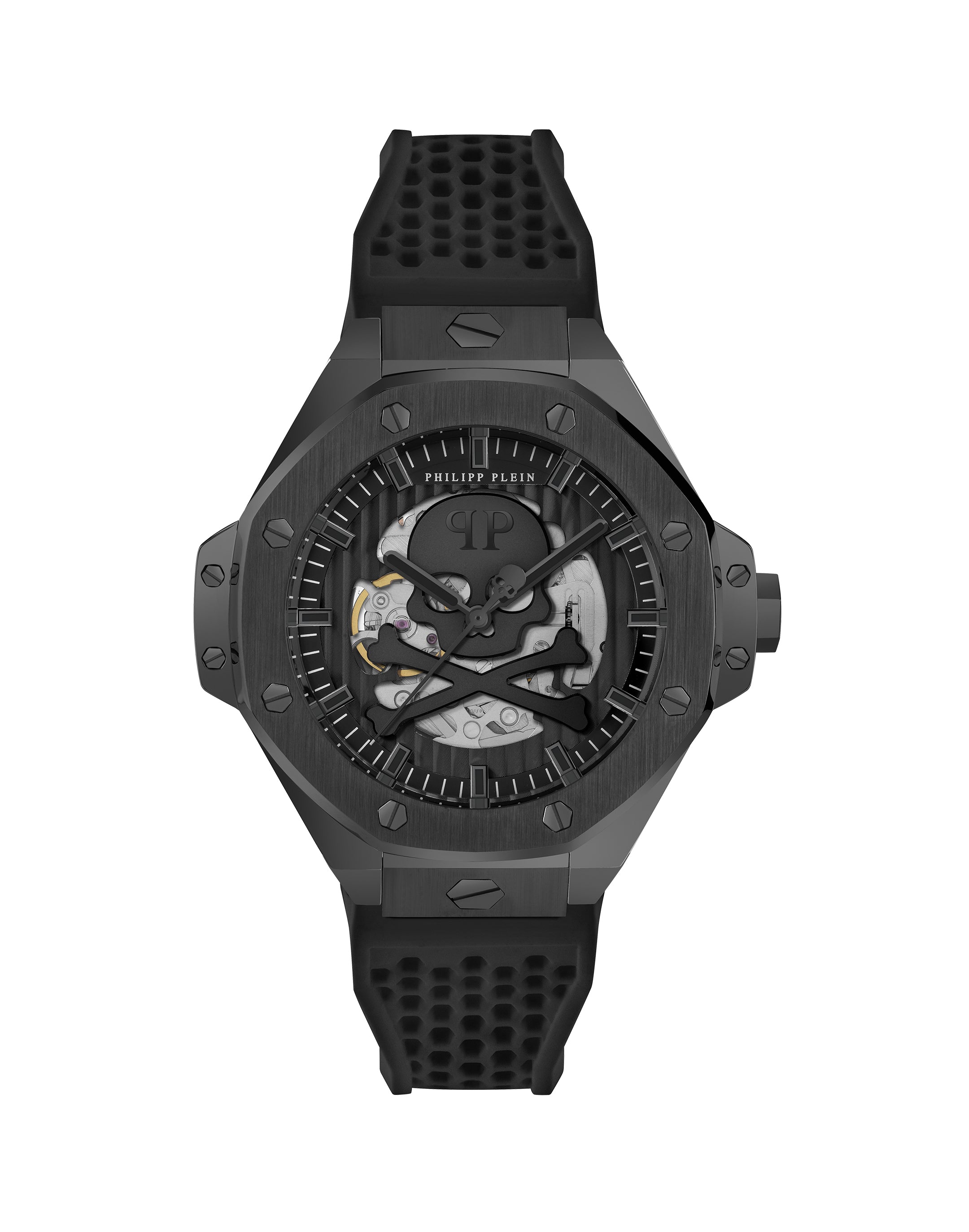 Skeleton Royal Stainless Steel Watches for Men - Luxury Automatic Mechanical Watch with Transparent Dial - Perfect for Business, Formal Events & Gift Giving