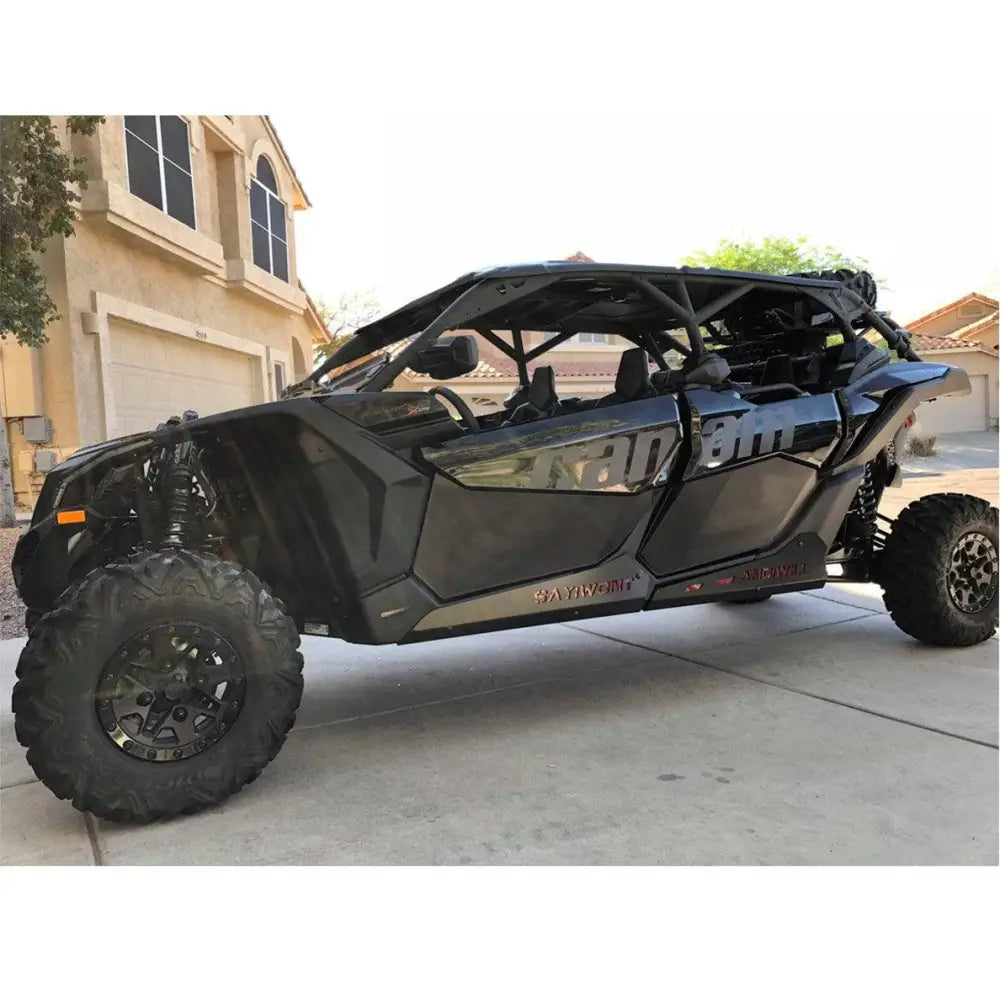 Custom Rock Sliders for Can-Am Maverick X3 MAX 4-Seater - Heavy Duty Off-Road Protection - Perfect for Trail Riding & Rock Crawling Adventures