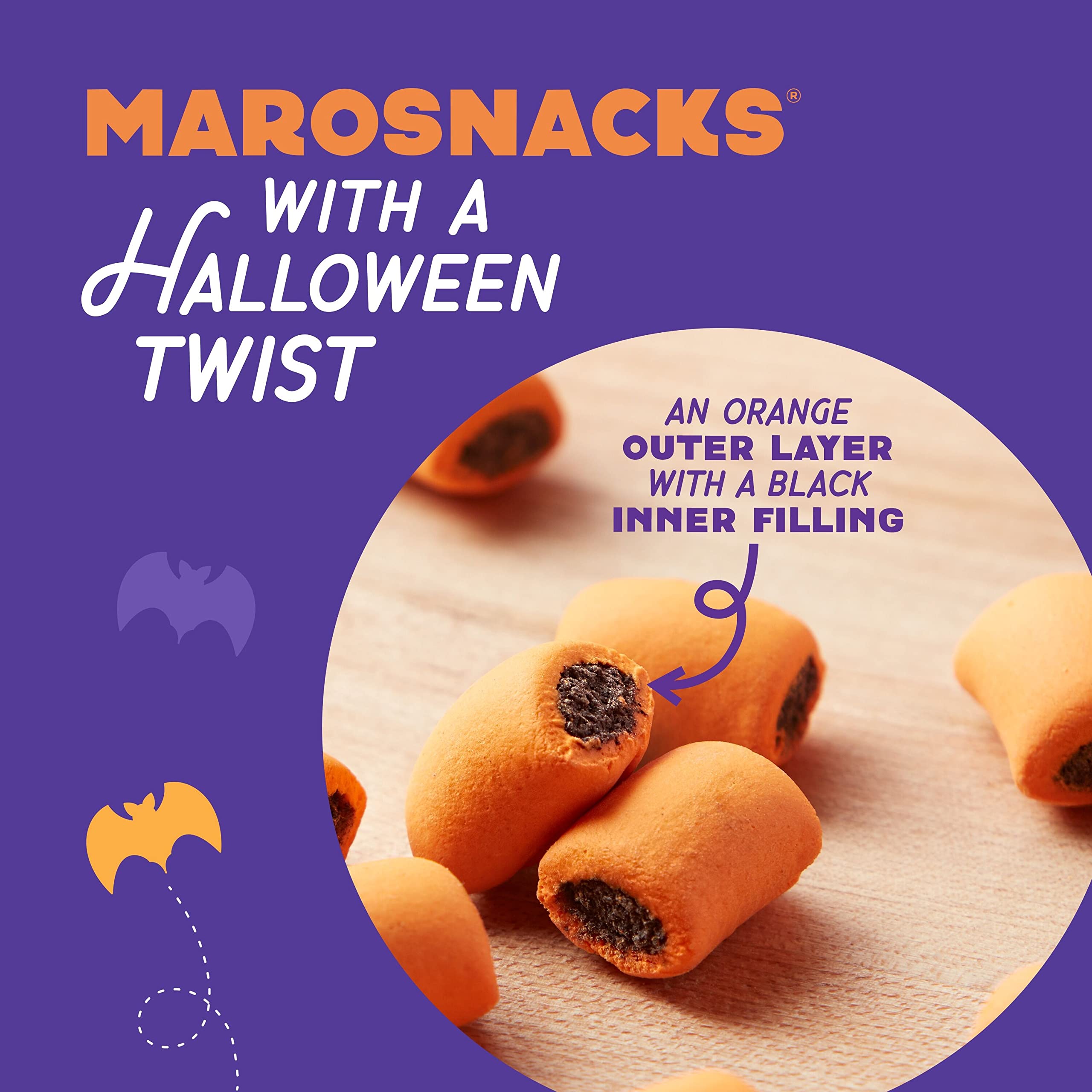 Milk-Bone MaroSnacks Dog Treats for Halloween - Crunchy & Delicious 25oz Canister - Perfect for Training, Rewards & Holiday Celebrations