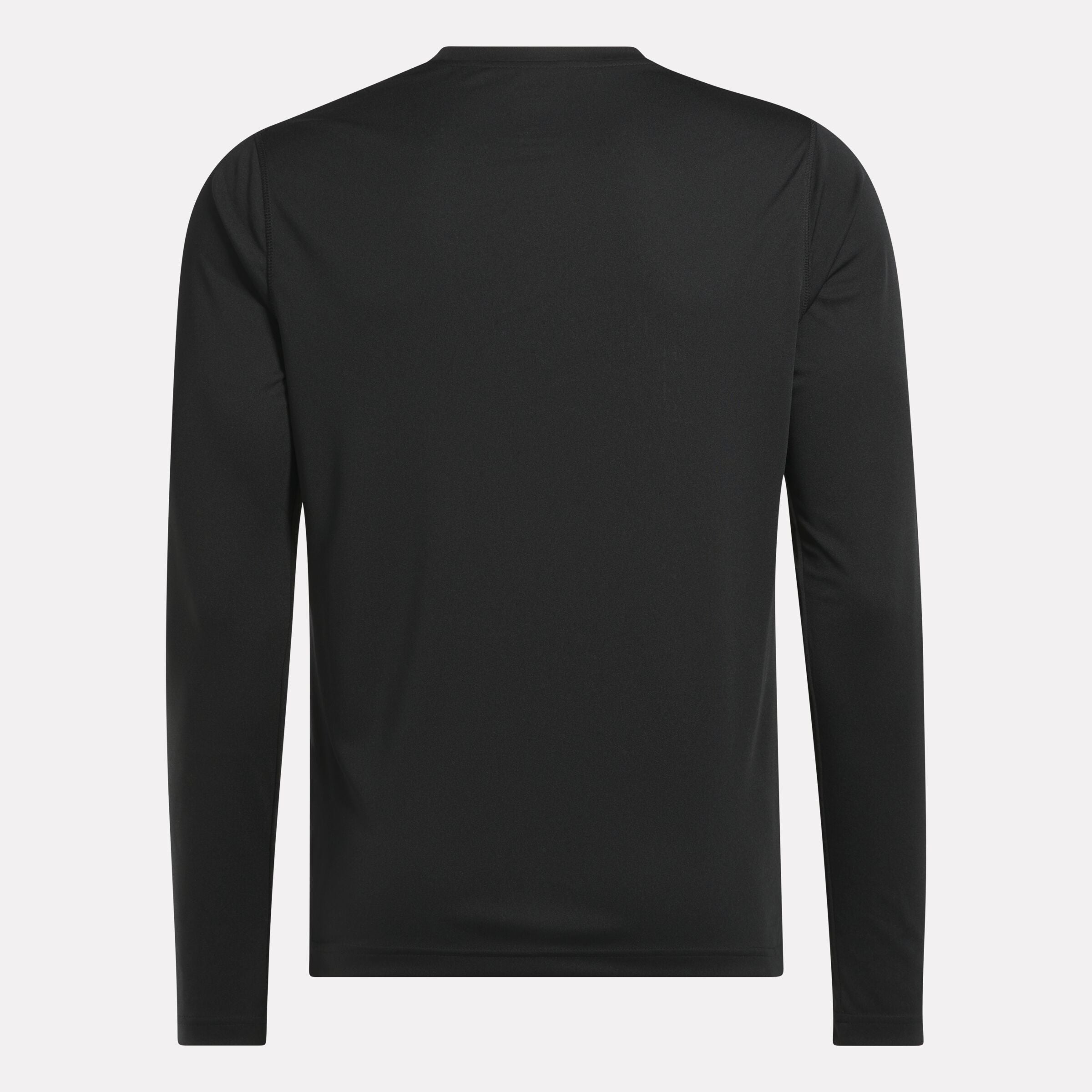 High-Performance Training Long Sleeve Tech T-Shirt for Men - Night Black | Moisture-Wicking Workout Shirt for Running, Gym & Outdoor Activities