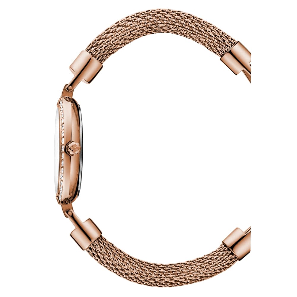 BCBGMAXAZRIA Women's Quartz Rose Gold Stainless Steel Watch BG50666003 - Elegant Timepiece for Work, Party & Everyday Wear