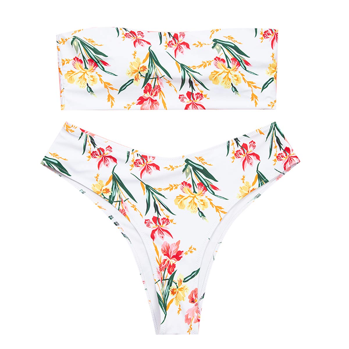 **Yii ouneey Plus Size Women's High Waisted Bikini Set - Tummy Control Bathing Suit for Beach, Pool & Vacation**