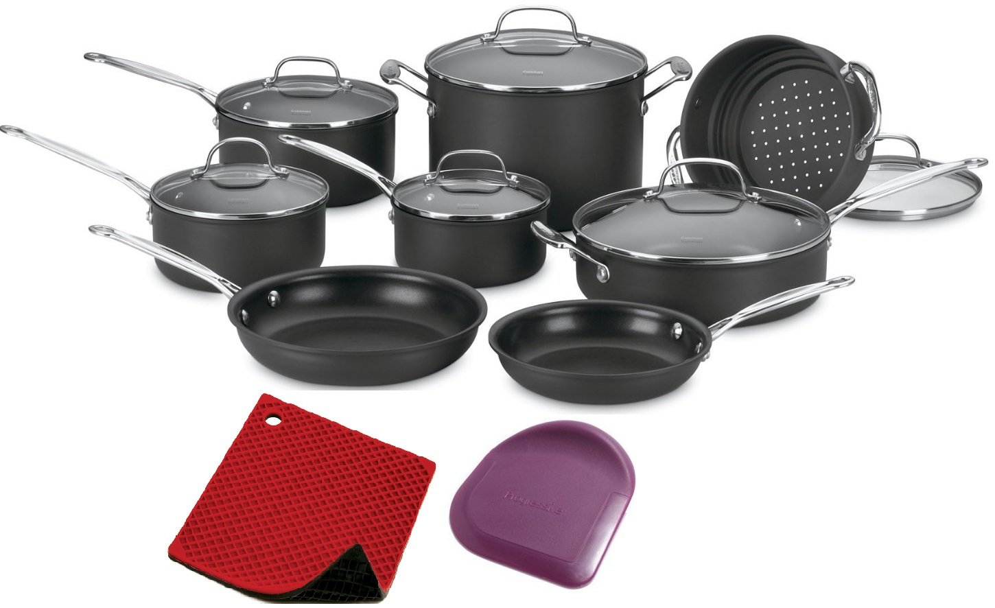 **Cuisinart Chef's Classic 14-Piece Stainless Steel Cookware Set – Pots & Pans for Professional Cooking, Boiling, Frying & Baking – Perfect for Home Chefs & Kitchen Enthusiasts**