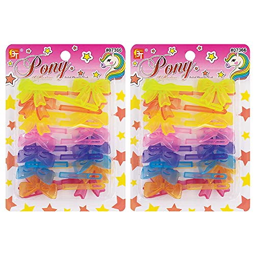 Transparent Colored Ribbons Assorted