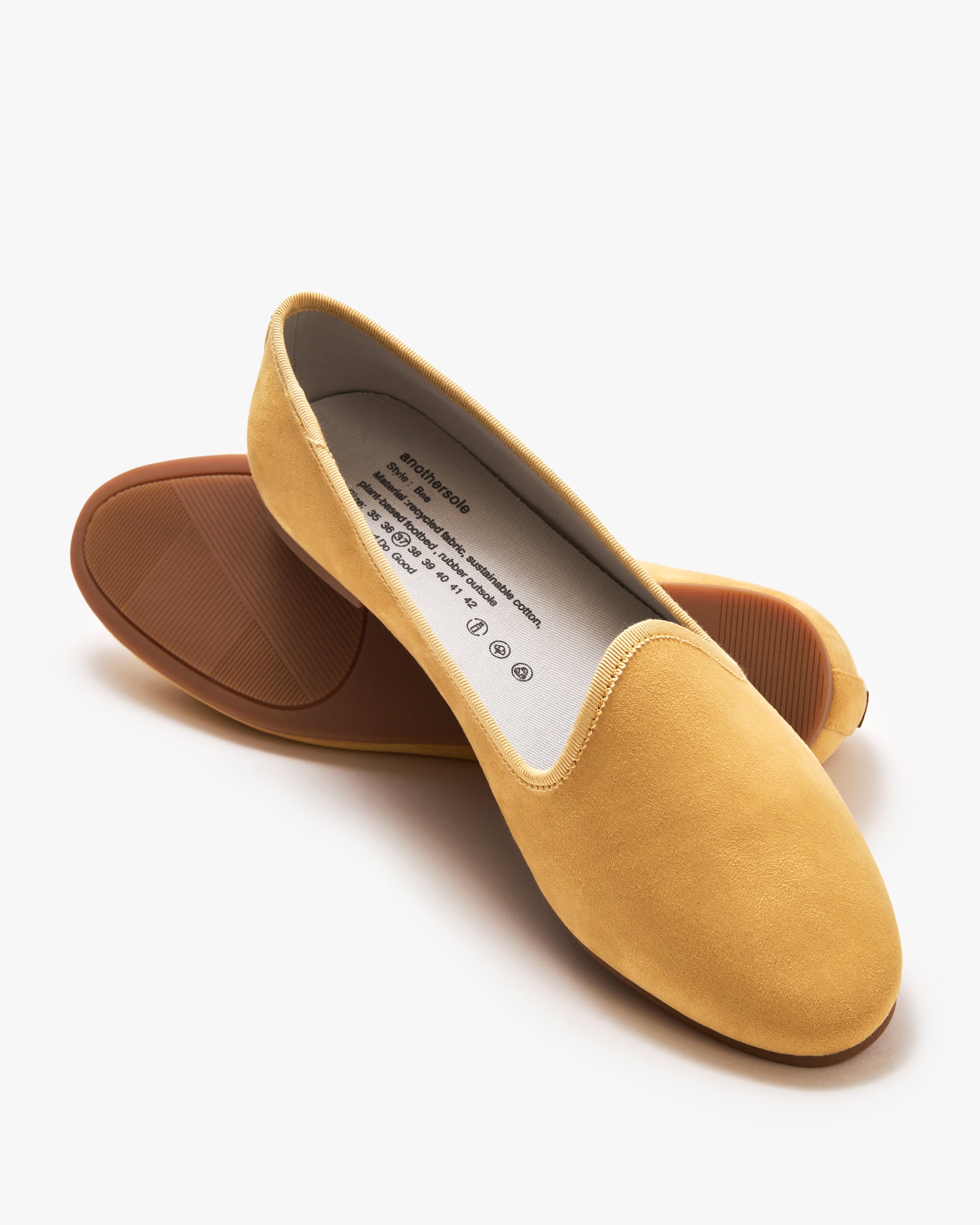 Bae Easy Loafers for Women - Comfortable Slip-On Lemon Yellow Casual Shoes | Perfect for Work, Travel & Everyday Wear