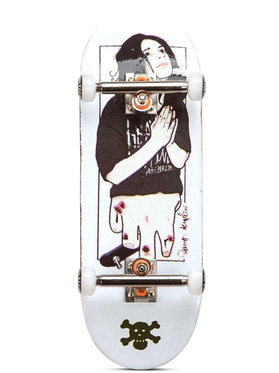 Berlinwood Fingerboard Complete - Professional Finger Skateboard with Ramon Angelow Design - Perfect for Skateboarding Enthusiasts & Collectors