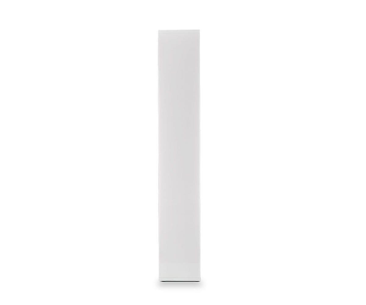 Gammel High Bookcase in White - Modern Bookshelf for Living Room, Office & Bedroom Storage