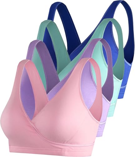 Pink/Green/Purple/Blue-4pcs