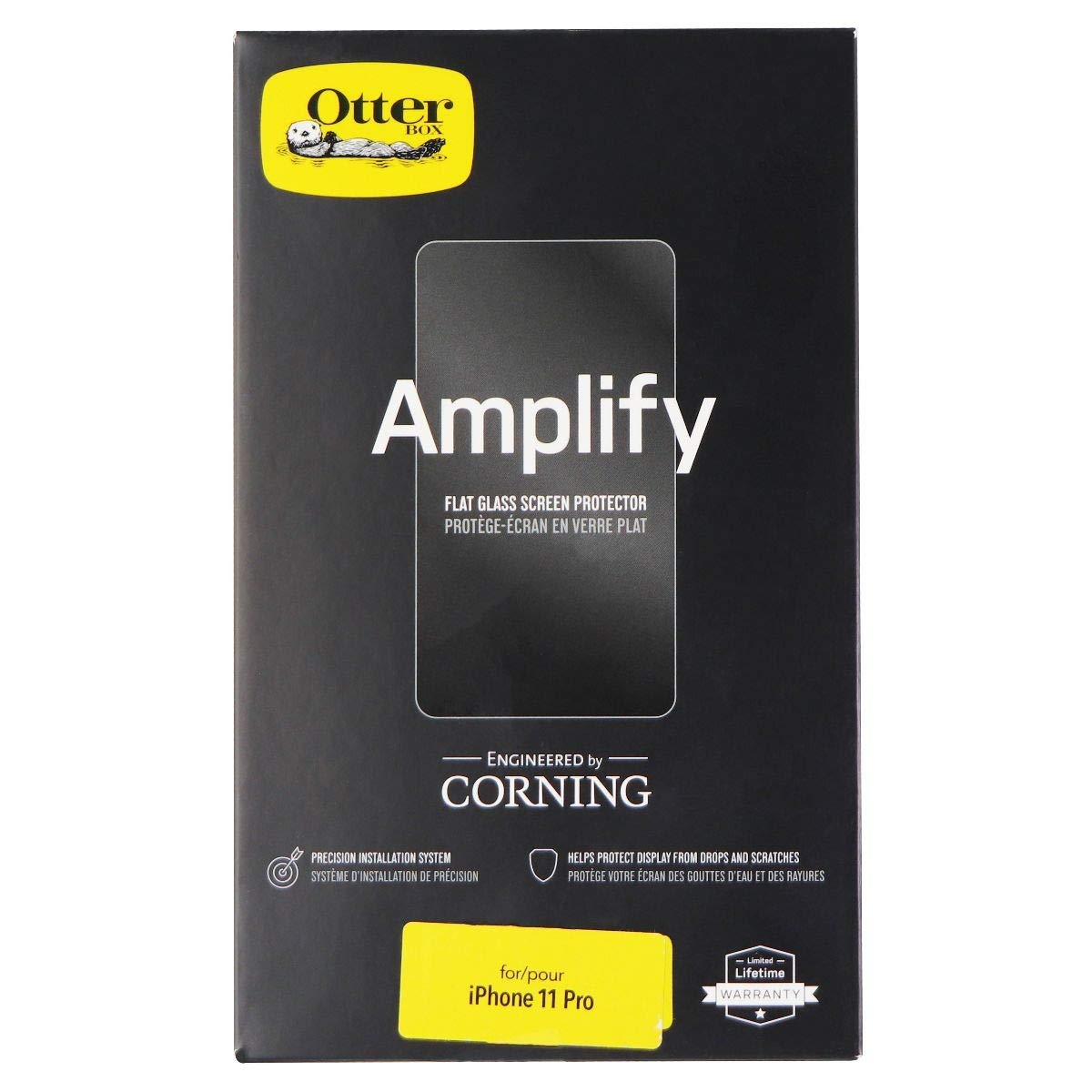 OtterBox iPhone 11 Pro Screen Protector - Clear Glass for Daily Protection