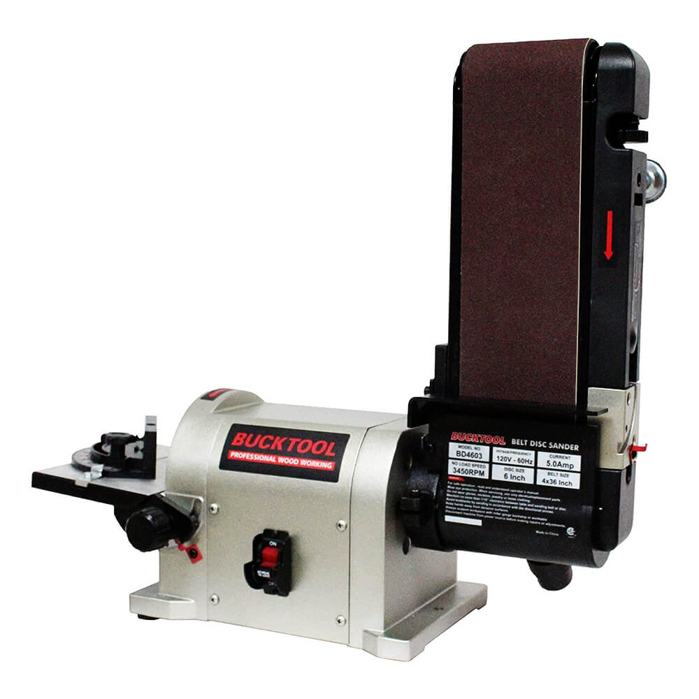 Bench Belt & Disc Sander Combo - 4