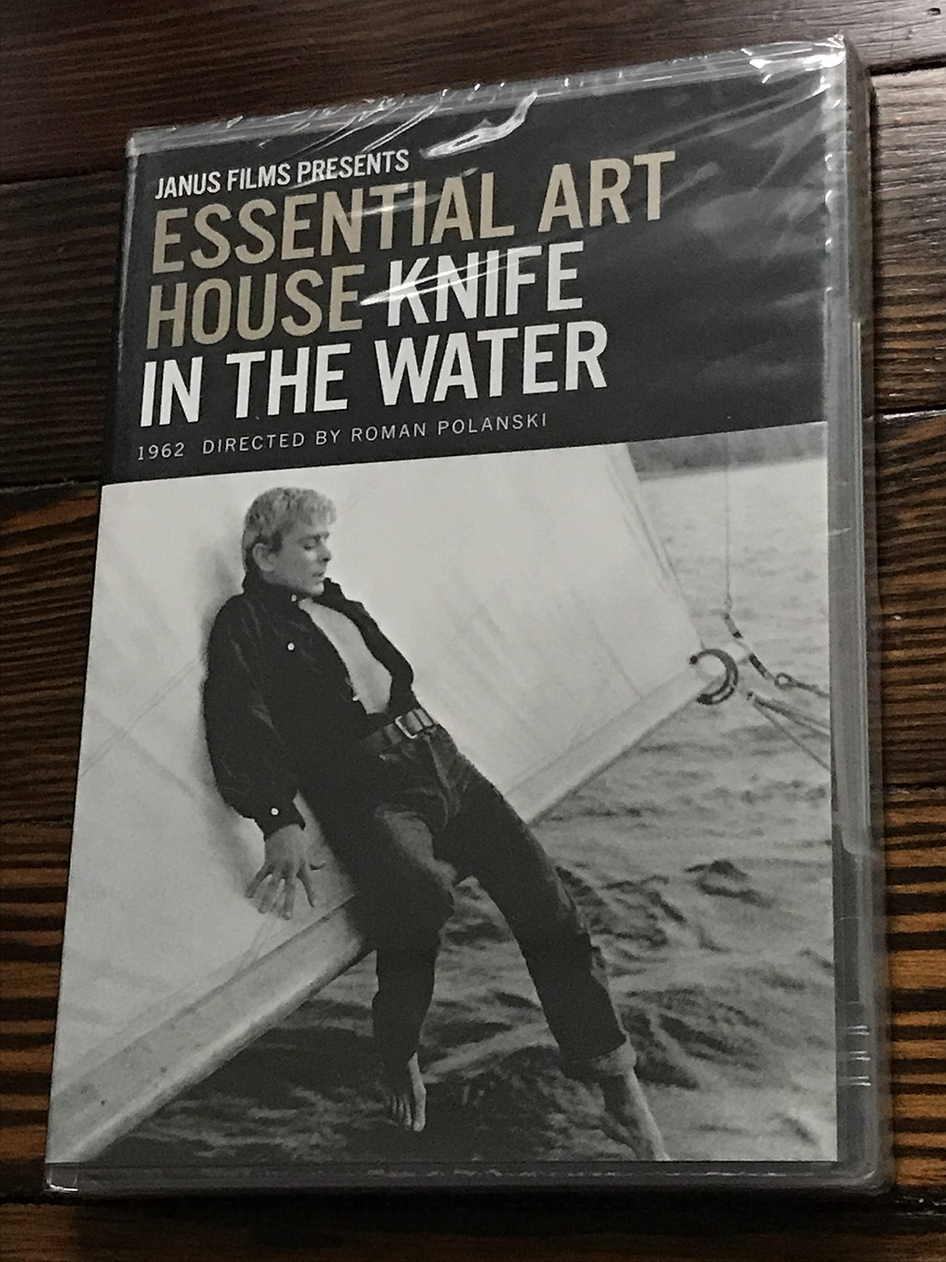 Knife in the Water - Classic Art House Film DVD | Polish Cinema Masterpiece | Perfect for Film Studies & Movie Collectors