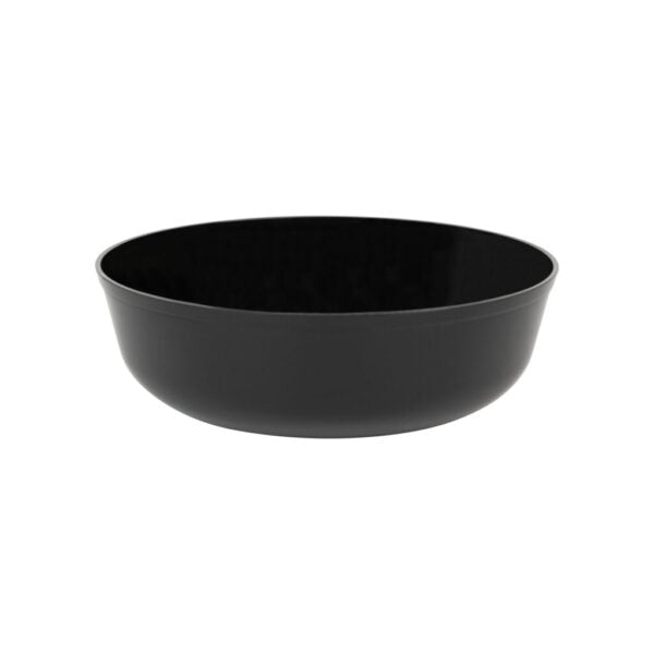 16 oz. Black Round Premium Plastic Soup Bowls - Set of 10 | Durable & Stylish for Restaurants, Catering, Parties & Home Use
