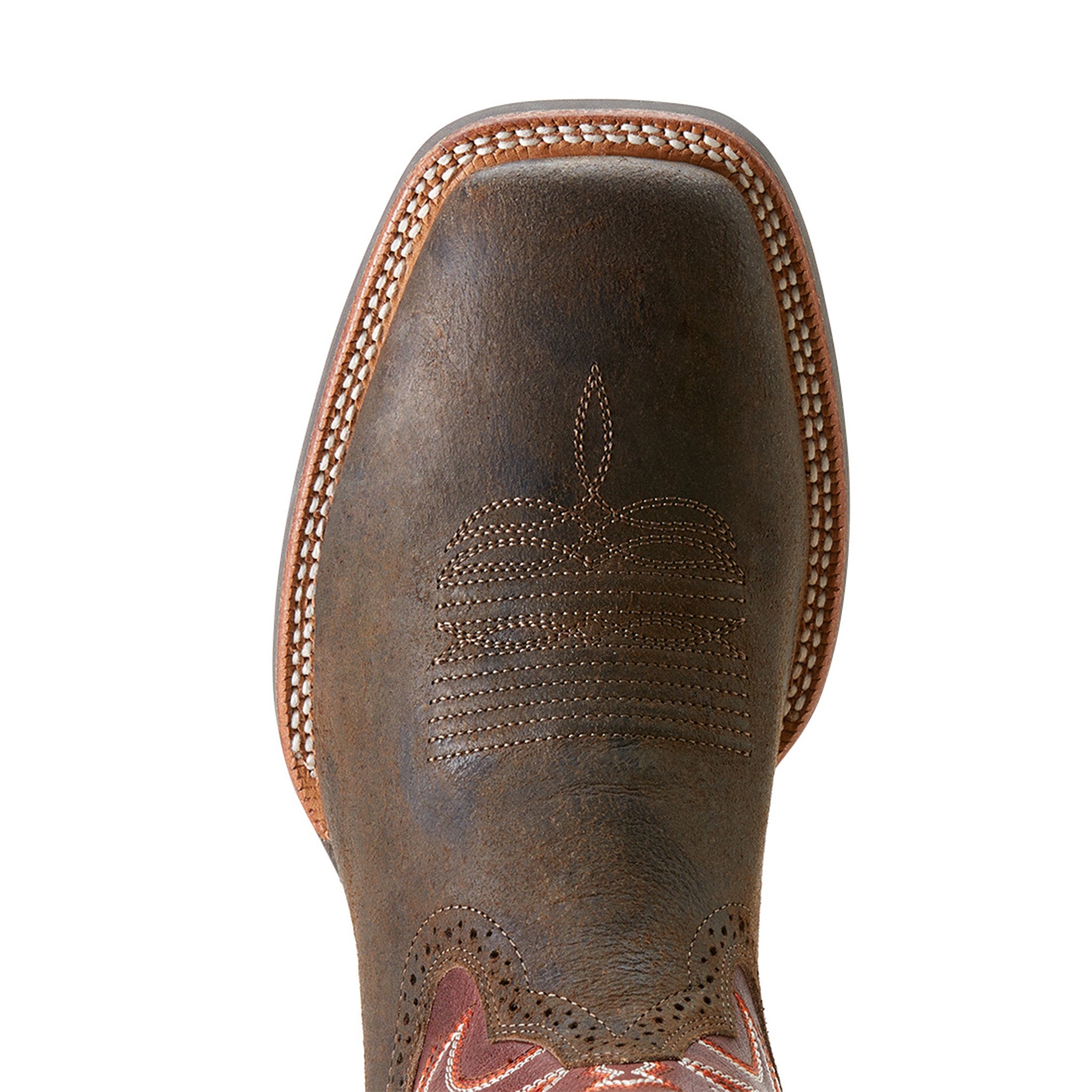 Ariat Men's Oakwood Western Cowboy Boots - Durable Leather Work & Riding Boots for Ranch, Rodeo & Country Style
