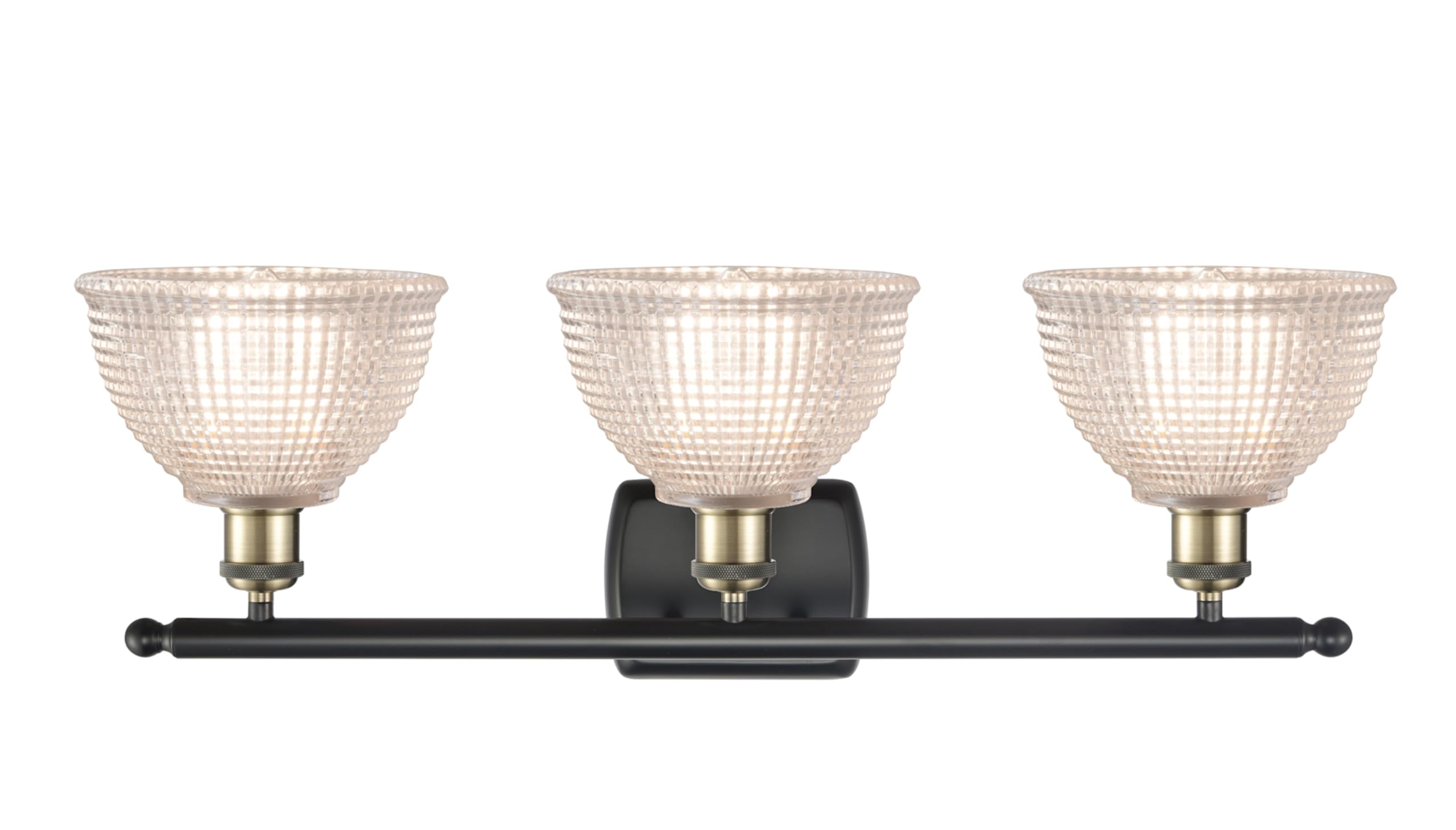 Arietta 3-Light Bathroom Vanity Light in Brushed Satin Nickel - Part of Ballston Collection - Perfect for Modern Bathroom Lighting and Makeup Mirror Illumination