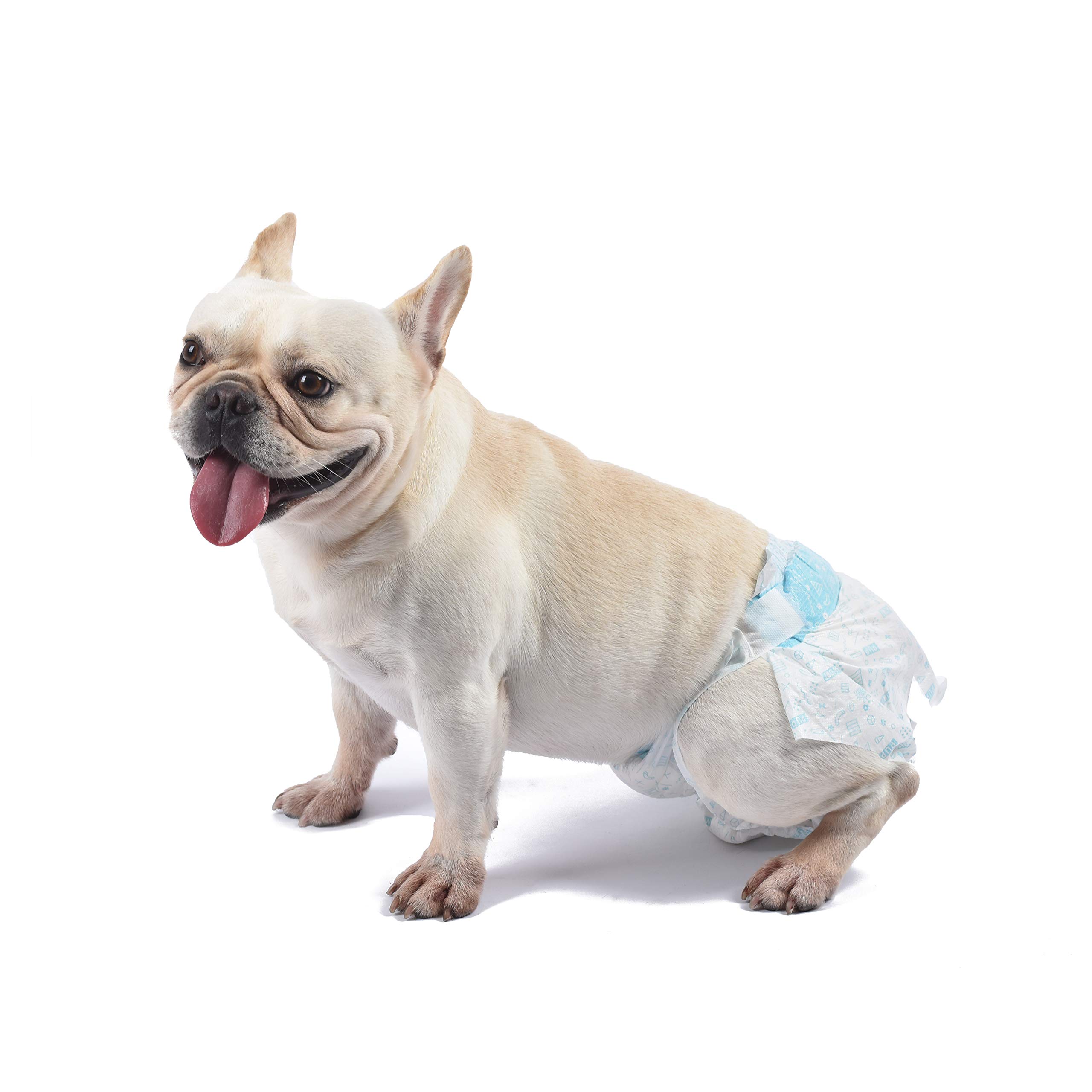 Wags & Wiggles Disposable Female Dog Diapers for Small Dogs 15