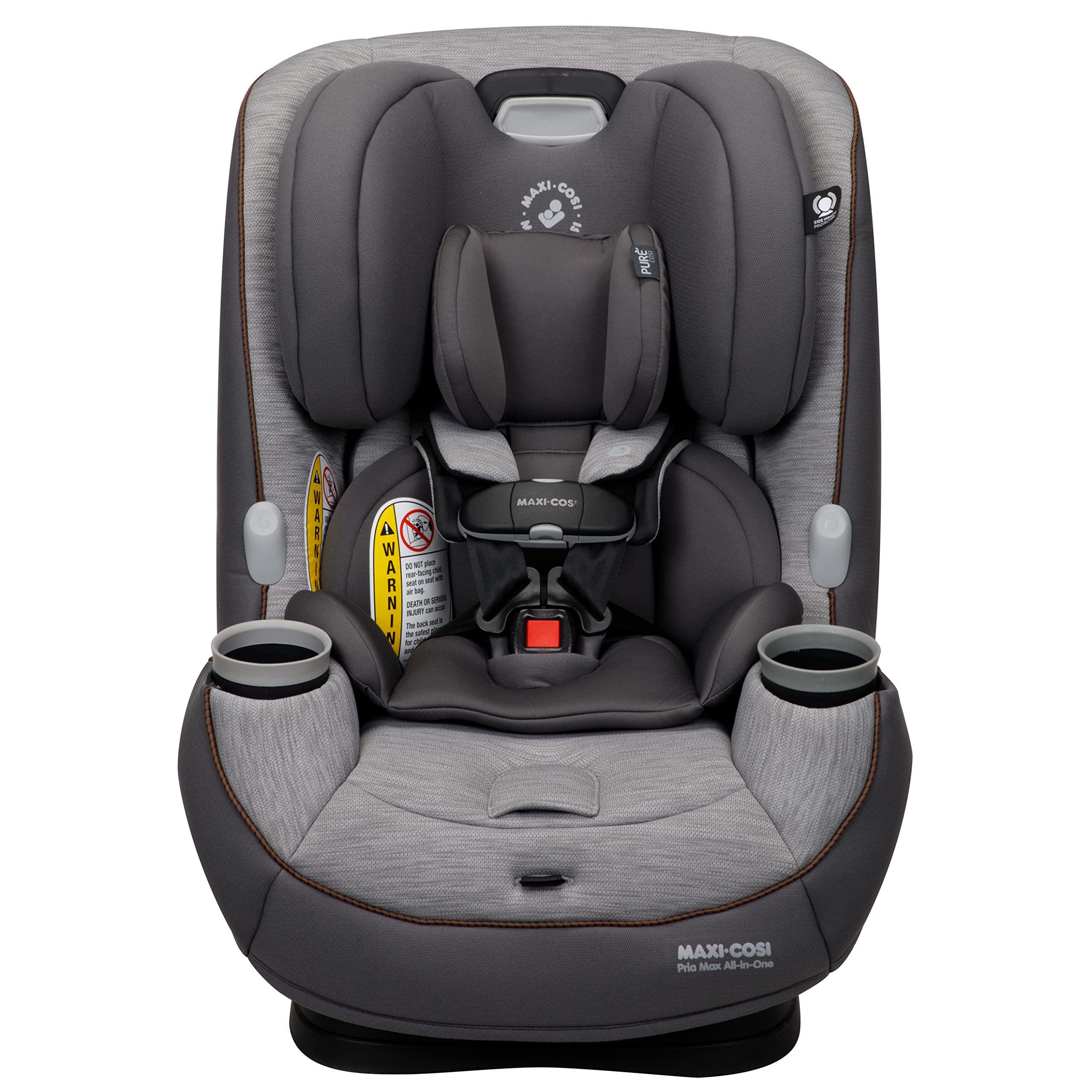 Maxi-Cosi Pria Max All-in-One Convertible Car Seat for Infants & Toddlers (4-100 lbs) - Rear Facing (4-40 lbs), Forward Facing (22-65 lbs), High Back Booster (40-100 lbs) - Pure COSI Urban Wonder Design - Perfect for City Driving, Road Trips & Daily Commutes