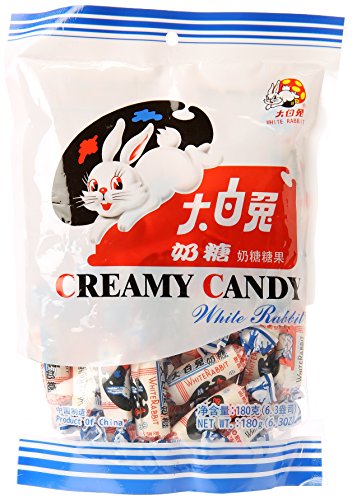 White Rabbit Creamy Candy 180g - Classic Chinese Milk Candy - Perfect for Gifts, Snacks & Asian Dessert Lovers