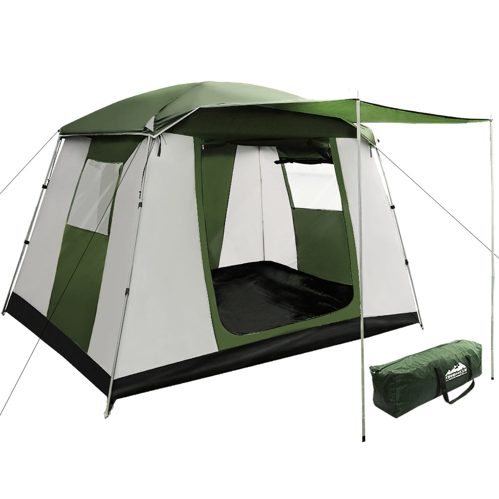 Weisshorn 6 Person Camping Tent - Waterproof Family Dome Tent for Hiking, Backpacking & Outdoor Adventures - Perfect for Camping Trips, Family Gatherings & Beach Outings