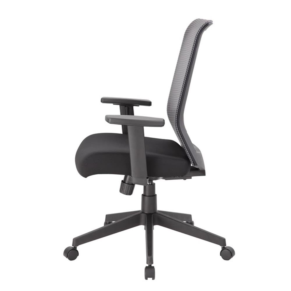 Ergonomic UrbanPro Linear Mesh Adjustable Office Chair - Breathable Back Support & Height Adjustable for Home Office, Gaming, and Workspace Comfort