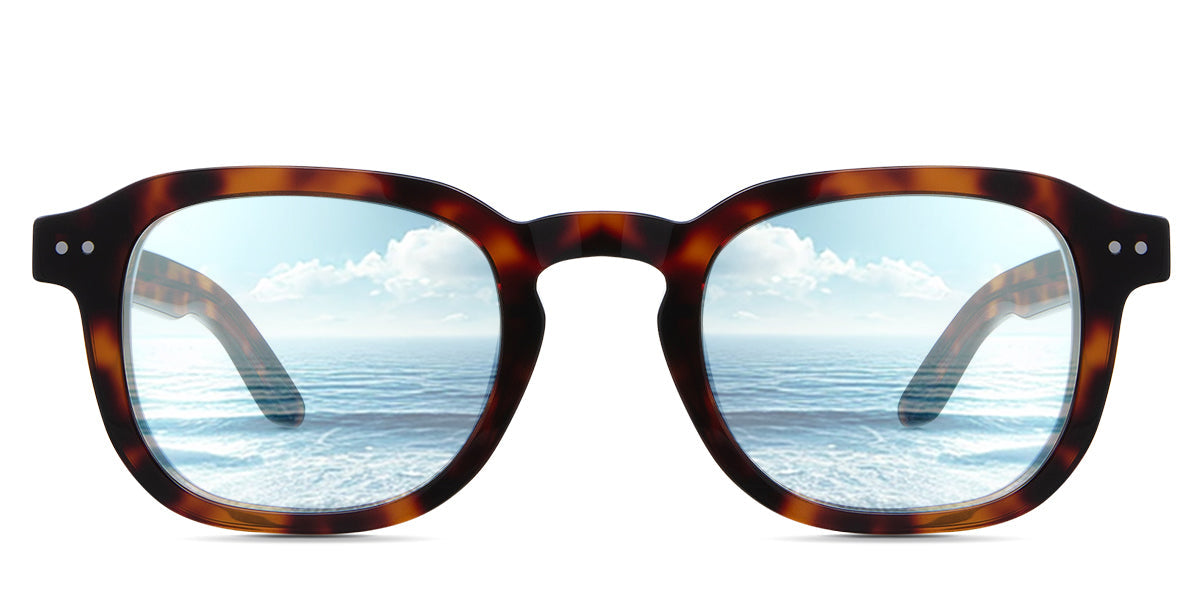 ZURI Men's Prescription Tinted Sunglasses - UV Protection, Polarized Lenses for Driving, Fishing & Outdoor Activities