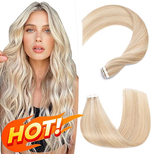 Ash Blonde mix Bleach Blonde