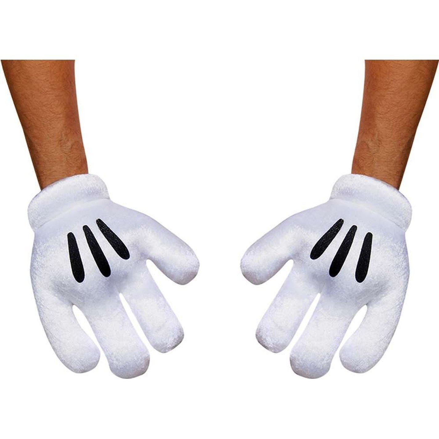 Disney Mickey Mouse Adult Gloves - Officially Licensed Costume Accessory for Halloween, Cosplay, and Theme Parties - Warm & Comfortable Winter Gloves for Men & Women