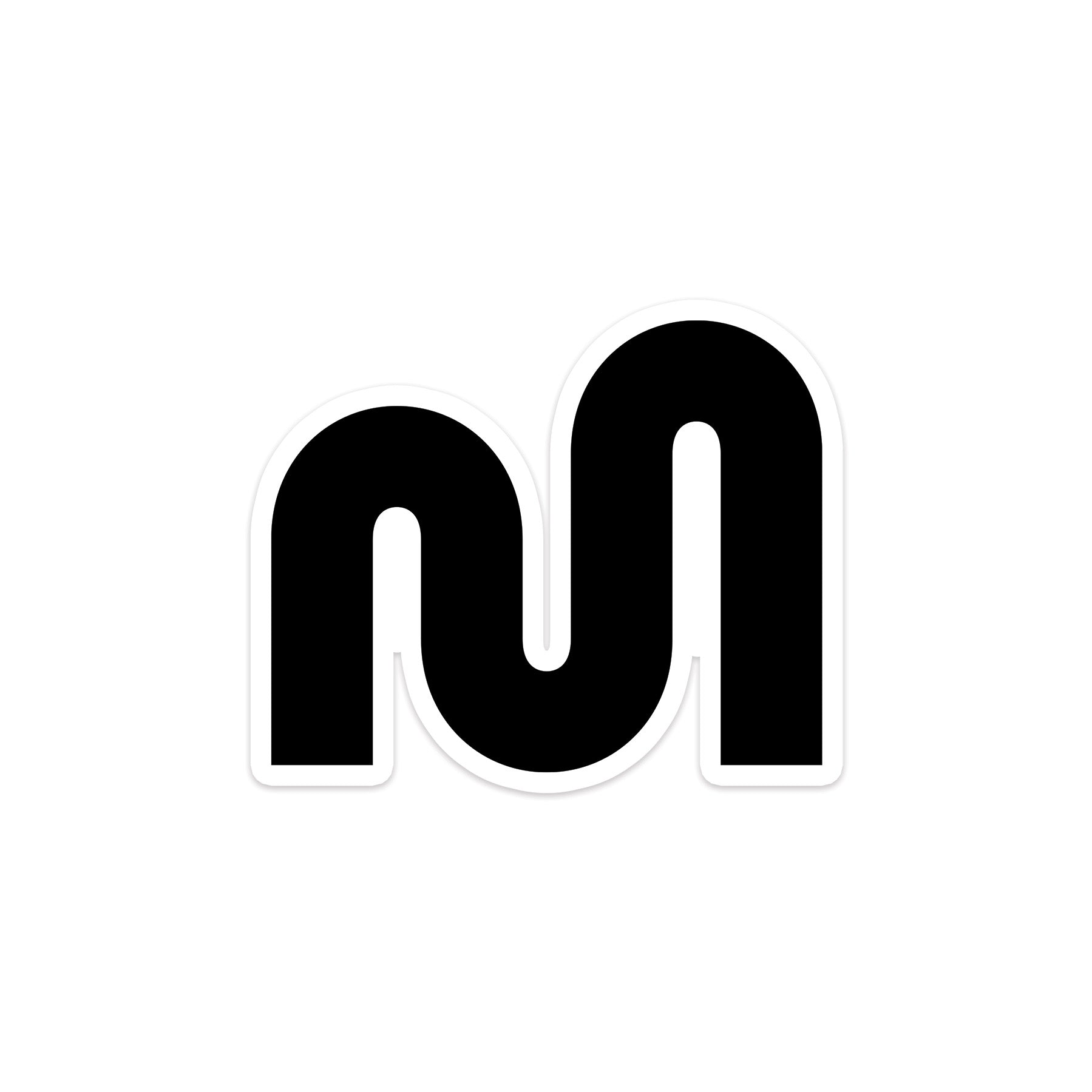 Mythical Logo Symbol Sticker - Waterproof Vinyl Decal for Laptops, Cars, Walls - Fantasy & Gaming Decor