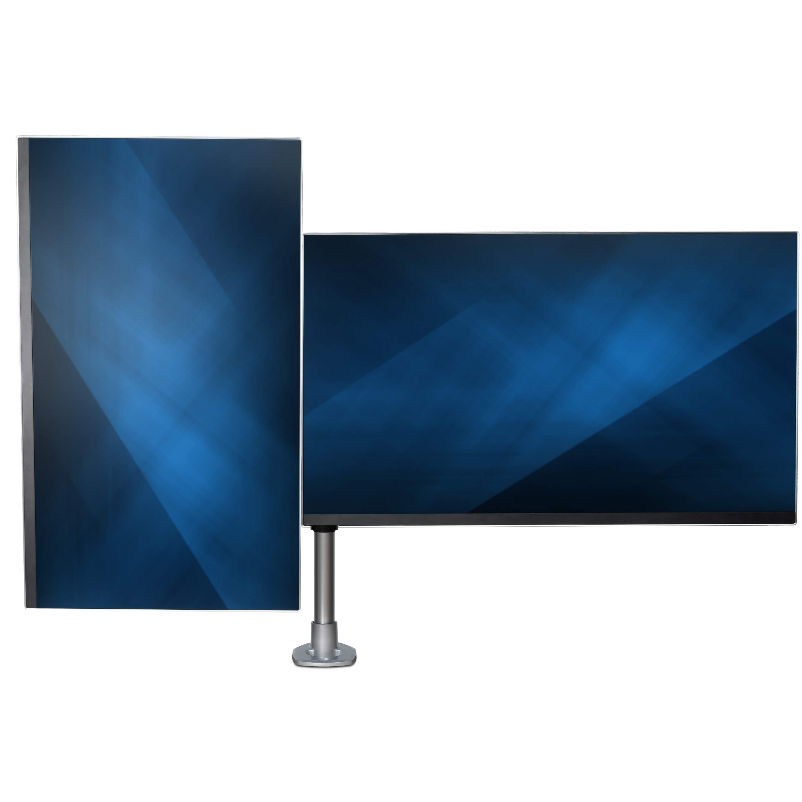 StarTech.com Premium Dual Monitor Arm Desk Mount - Adjustable Height, Tilt, Swivel & Rotate - VESA 75x75/100x100mm - Fits 13