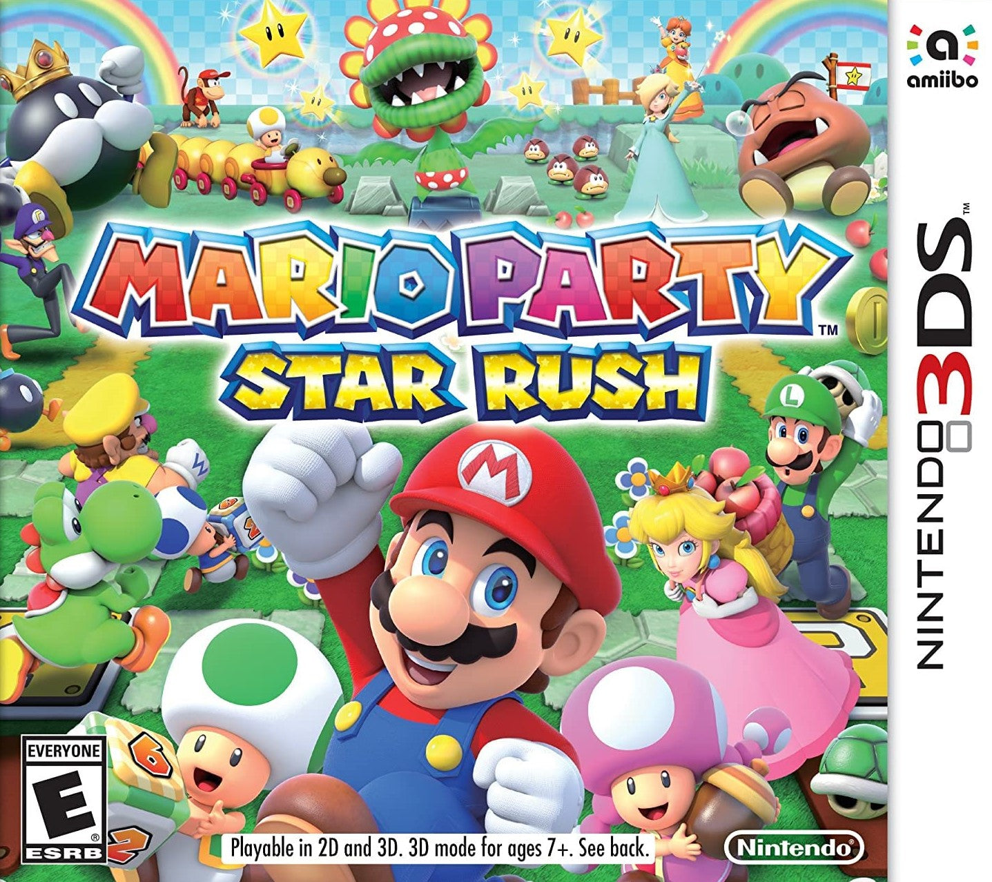 Mario Party Star Rush - Fun Multiplayer Nintendo 3DS Game for Family & Friends Game Night | Perfect for Parties & Social Gatherings