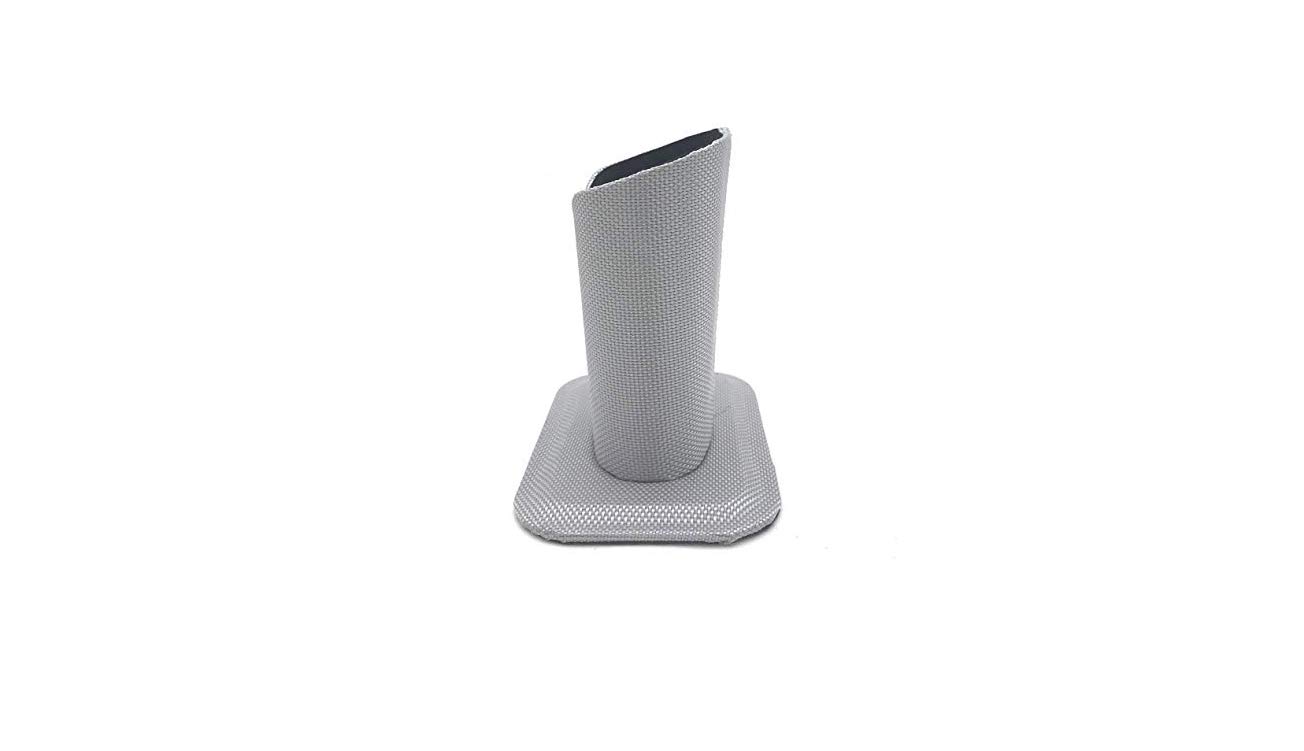 Silver Eyeglass Holder Stand Case - Durable & Stylish Eyewear Organizer for Desk, Nightstand, or Travel Accessories