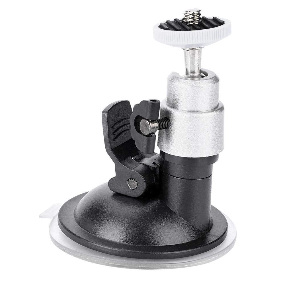 Camera Car Bracket - 3/8 & 1/4 Inch Universal Windshield Mount Stand with Suction Cup for DJI Osmo Pocket - Perfect for Vlogging, Road Trips & Hands-Free Filming