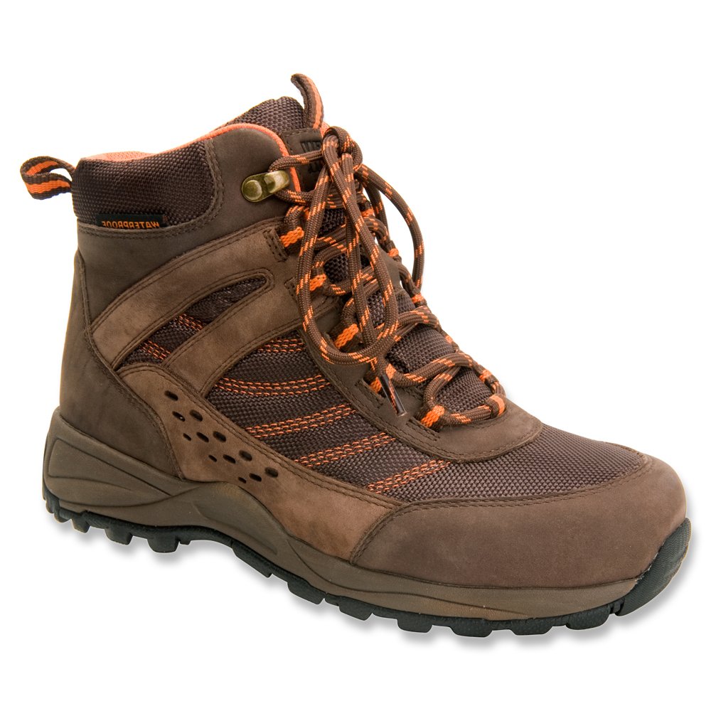 Drew Glacier Women's Waterproof Hiking Boots - Lace-Up Ankle Support for Outdoor Adventures, Trail Walking & Winter Snow Hiking