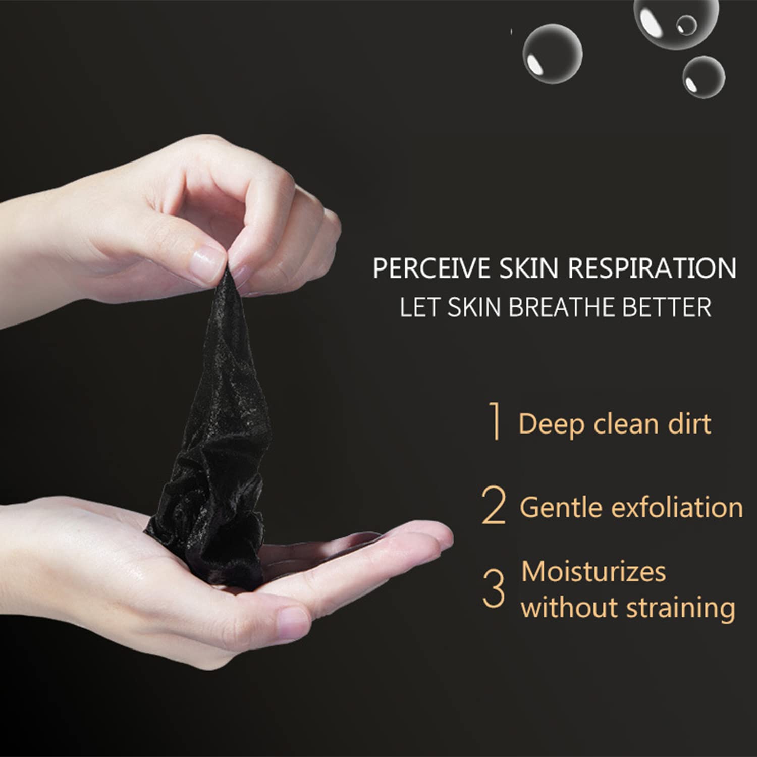 AICHUN BEAUTY Bamboo Charcoal Bubble Face Mask - Deep Cleansing, Oil Control & Anti-Acne Facial Treatment (8 Pack, 25ml/0.88oz) | Blackhead Removal & Pore Minimizer for Oily & Combination Skin | Perfect for Spa Night & Pre-Makeup Prep