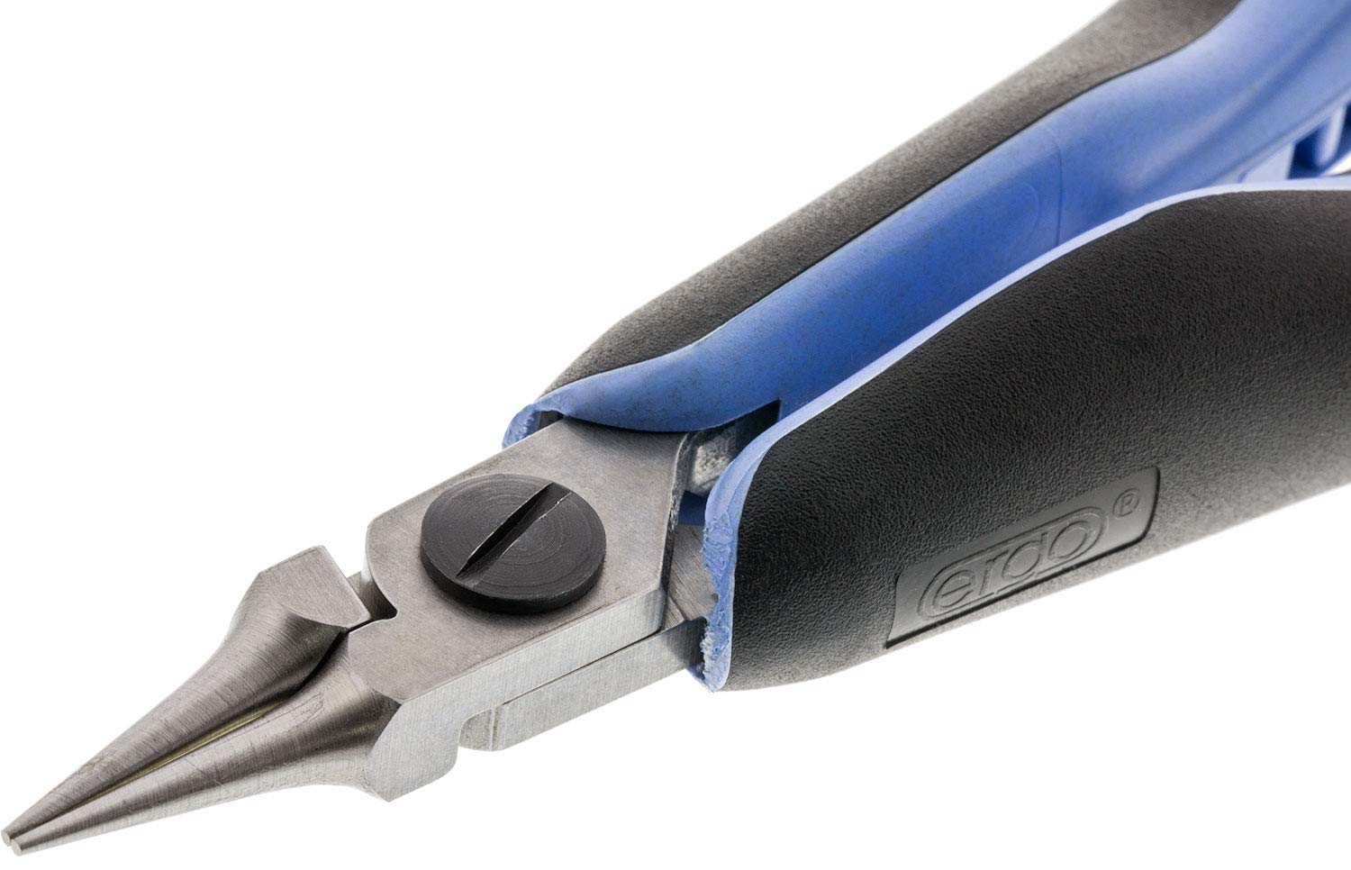 Lindstrom Ergo Steel Smooth Round Straight Round Gripping Pliers - 5.77 Inch Length - Foam Cushion Grip - RX7590 - Perfect for Electronics Repair, Jewelry Making, and Precision Crafting [PRICE is per TOOL]