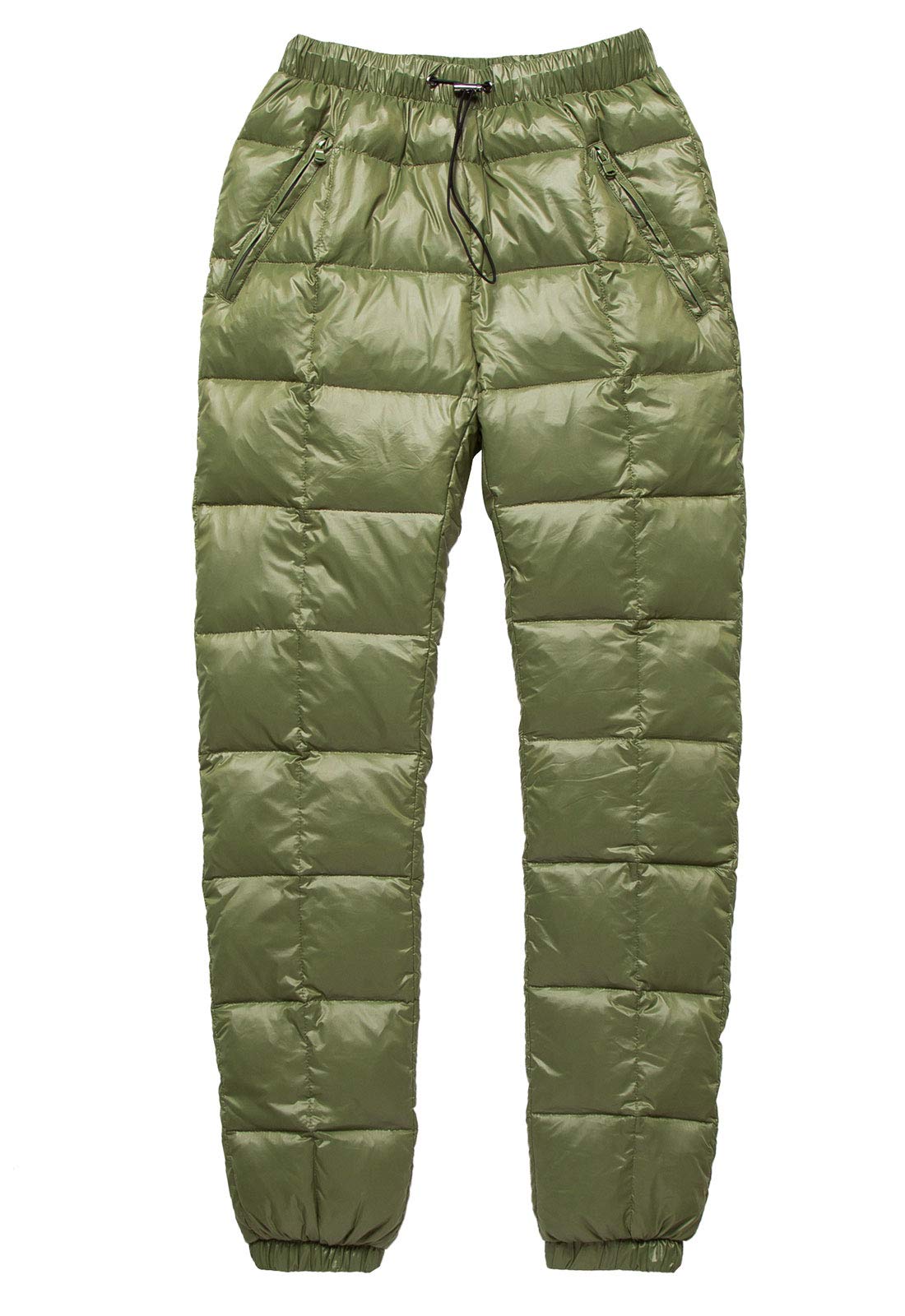 Flygo Women's Packable Winter Warm Snow Pants - Waterproof Insulated Ski Trousers with Utility Pockets for Cold Weather | Perfect for Skiing, Snowboarding & Outdoor Winter Activities