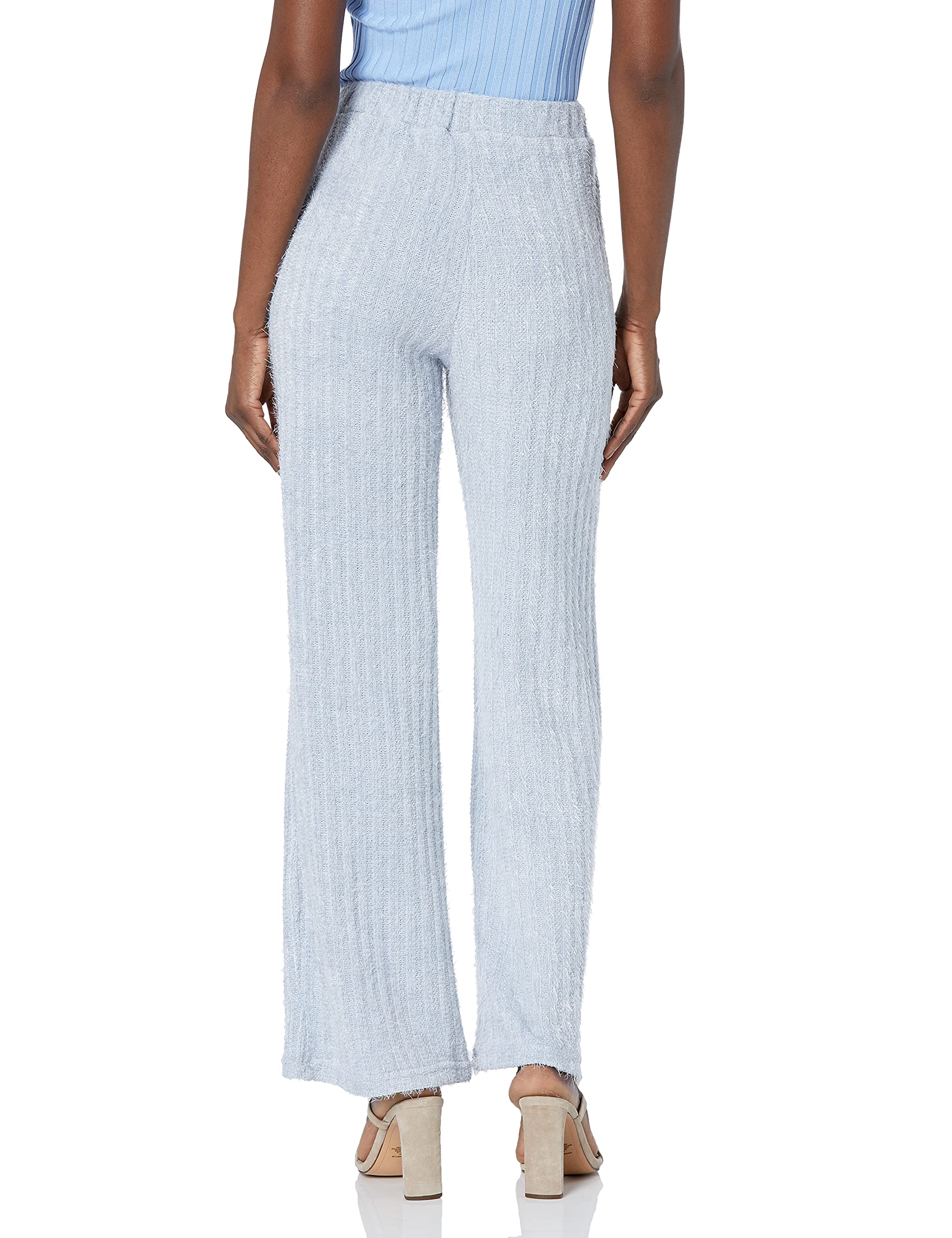 KENDALL + KYLIE Women's High Waisted Wide Leg Sweatpants - Soft Lounge Pants for Yoga, Running & Casual Wear