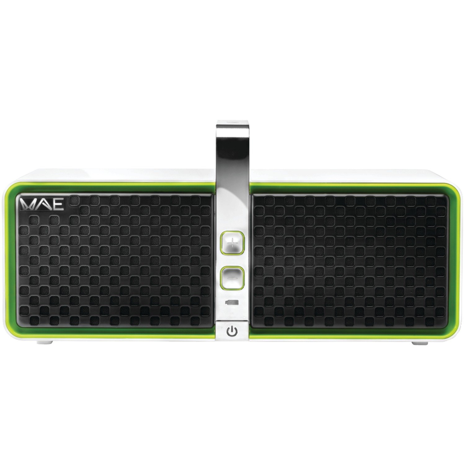Hercules Wireless Bluetooth Speaker - Portable Waterproof Speaker with 20H Playtime, Rich Bass, IPX7 Rating - Perfect for Outdoor, Beach, Pool, Camping & Travel (White/Green)