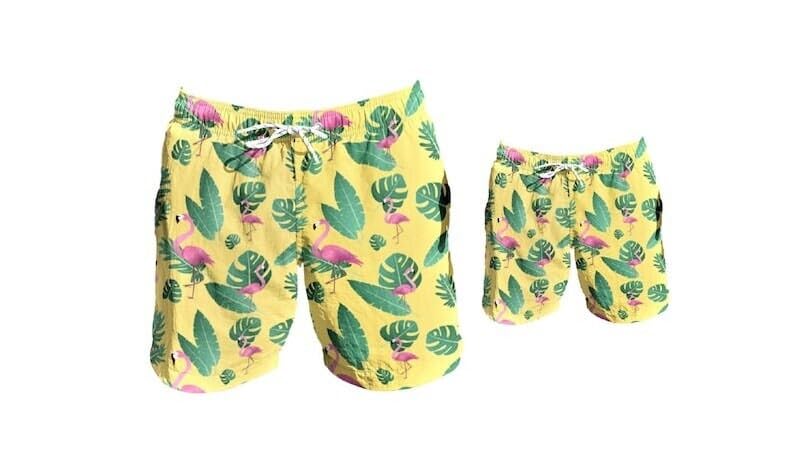 Father and Son Matching Swim Trunks - Quick Dry Swim Shorts for Beach, Pool & Family Vacations | Perfect for Father's Day & Summer Outings