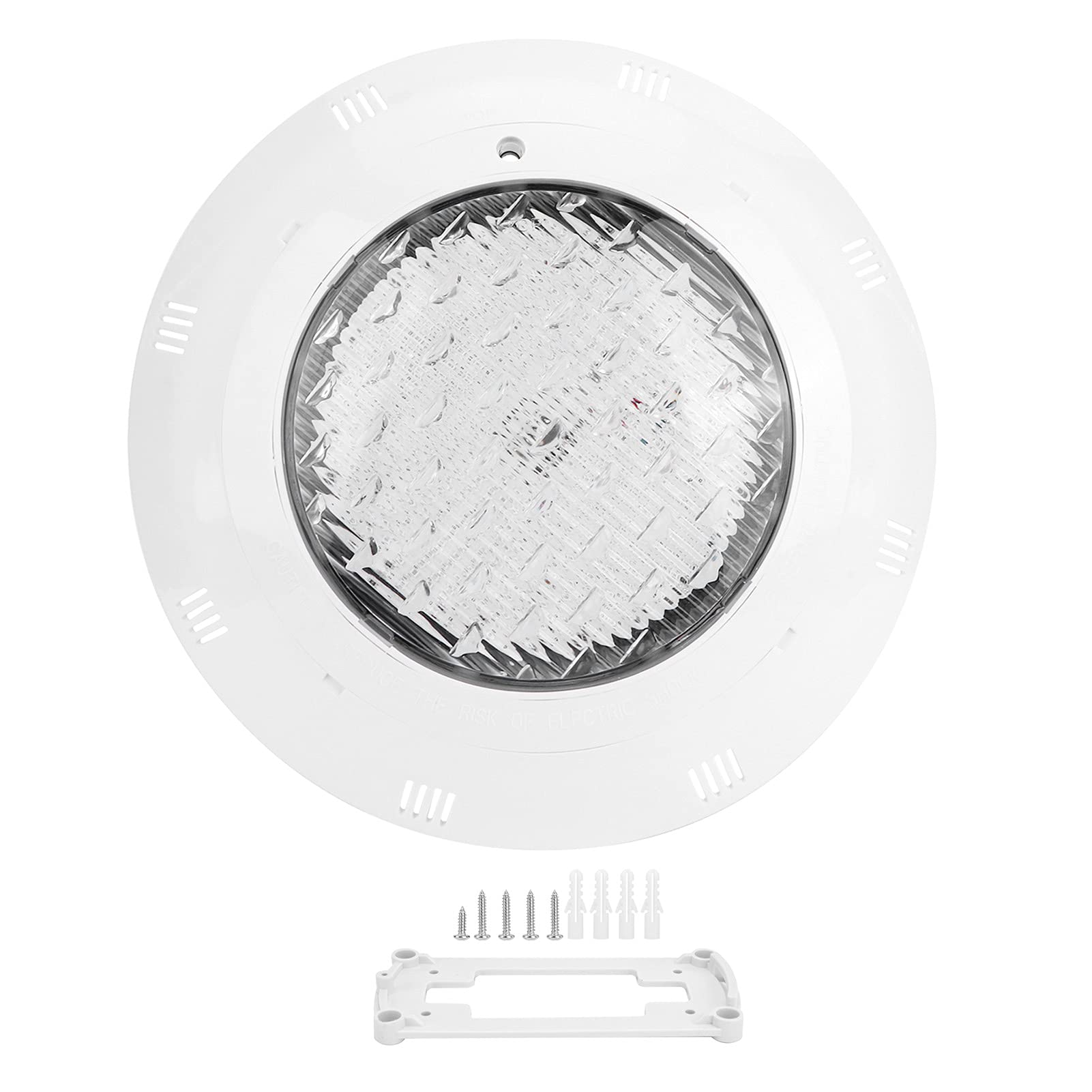 CUEI 12V LED Pool Light - IP68 Waterproof Submersible Underwater Light with Warm White Glow | High Brightness Wall Mounted for Swimming Pools, Spas, Fountains & Aquariums | Perfect for Night Swimming, Landscape Lighting & Decorative Water Features