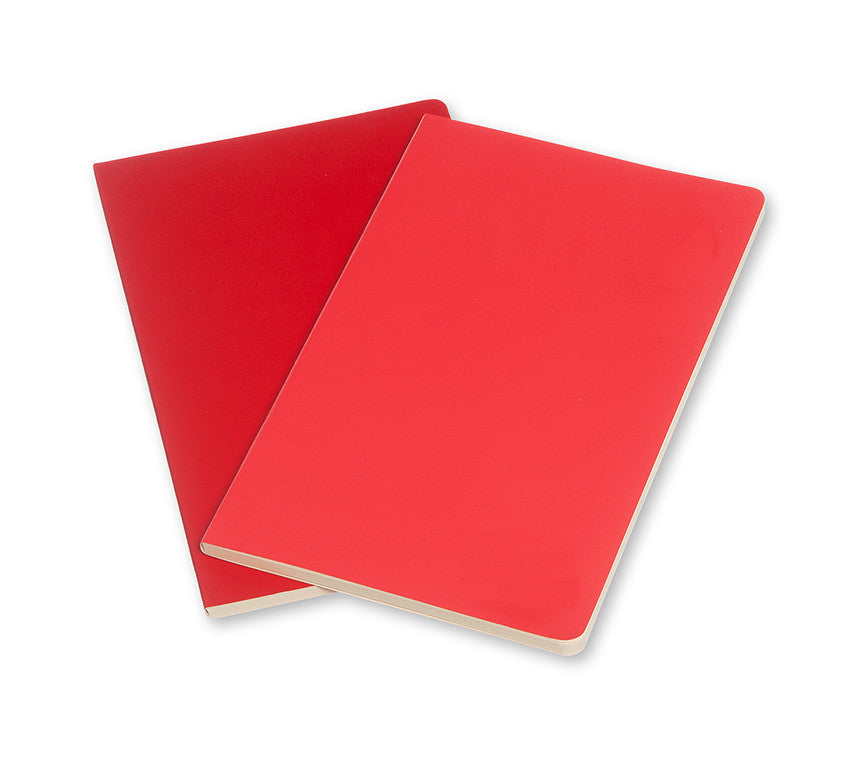 Premium Moleskine Volant Plain Notebook Set of 2 - Slim Pocket Journal for Writing, Sketching & Note Taking - Perfect for Students, Artists & Professionals On-The-Go