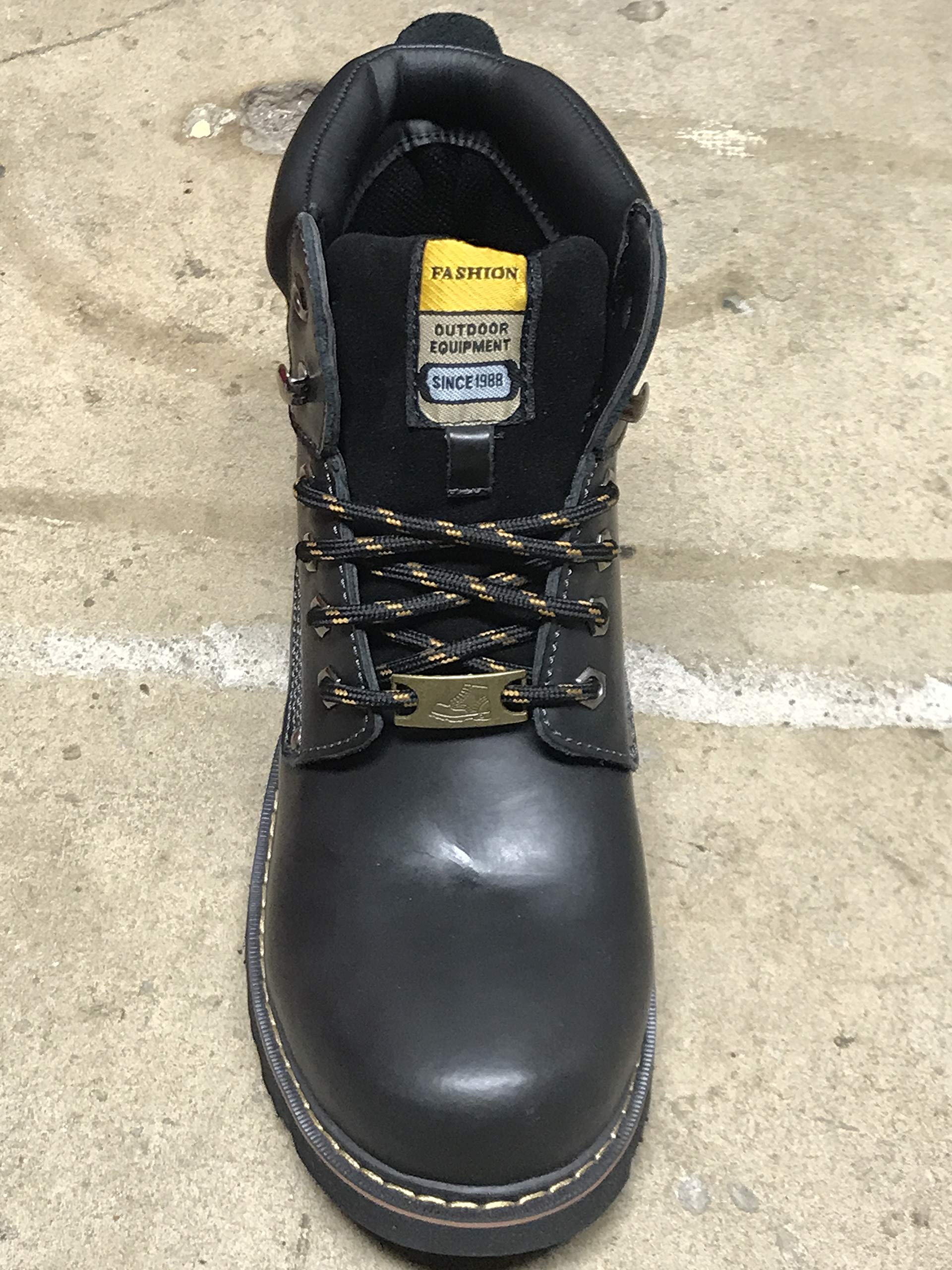 6 Pairs 5MM Thick Heavy Duty Round Boot Laces - Durable Replacement Shoelaces for Hiking & Work Boots - Perfect for Outdoor, Construction & Safety Shoes