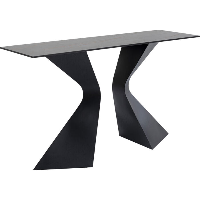 Kare Design Gloria Console Table - Modern Entryway Table with Storage Shelf | Perfect for Hallway, Living Room & Bedroom Decor