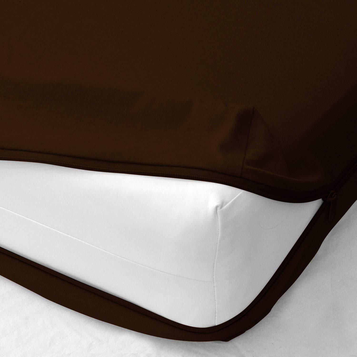 Premium 100% Egyptian Cotton Mattress Cover - 800 Thread Count, 18