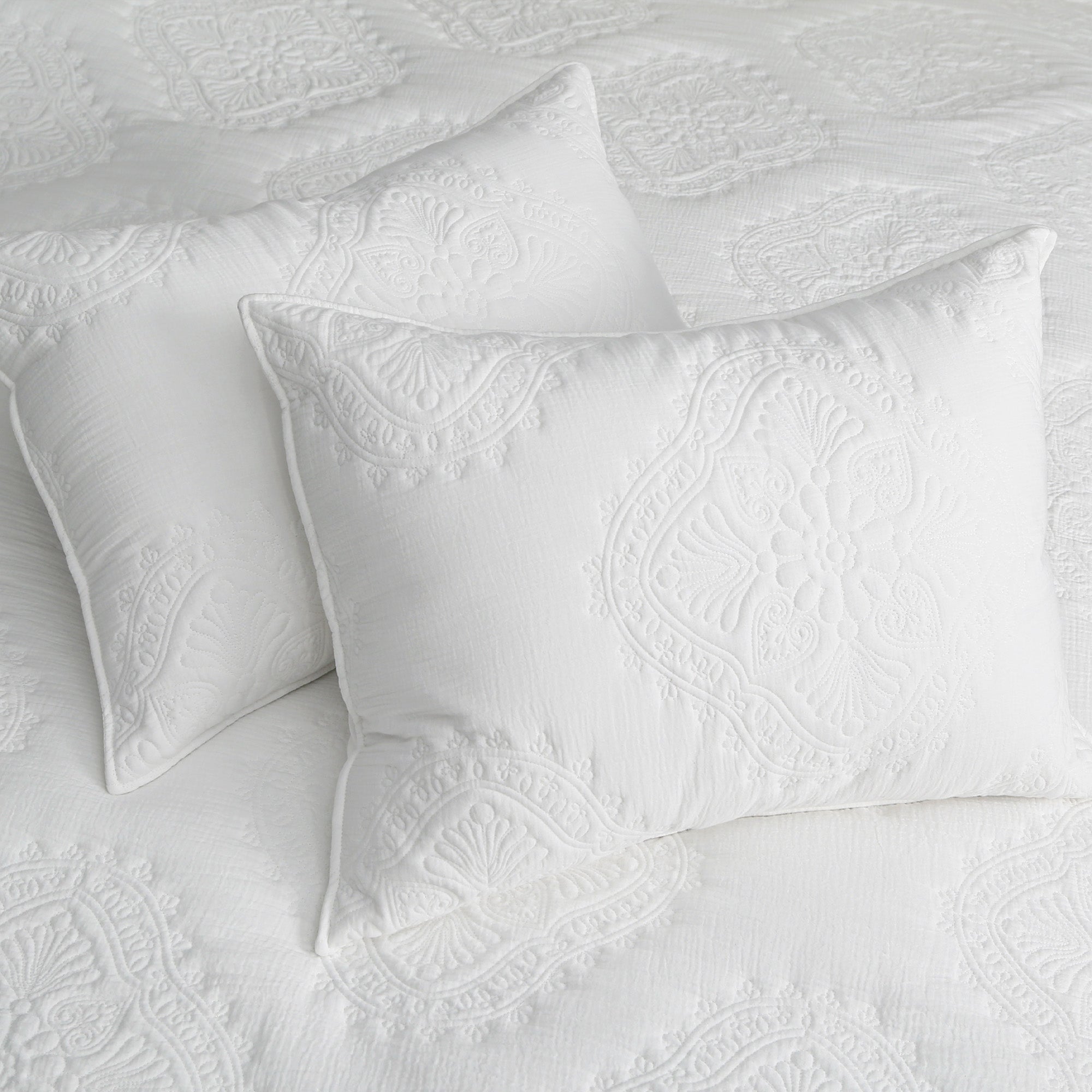 Premium Muslin Stitch Quilt Set - Soft Breathable Bedding for Nursery, Crib & Toddler - Cozy Lightweight Blanket for Baby Shower Gift & Nursery Decor
