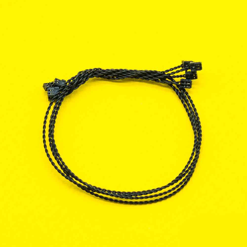 High-Speed USB 2.0 Extension Cables - 15cm/6in (4 Pack) - Perfect for Computer, Laptop, Printer & Home Office Setup